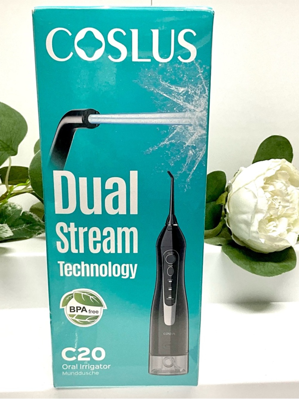 C20 Dual Stream Oral Irrigator - Black